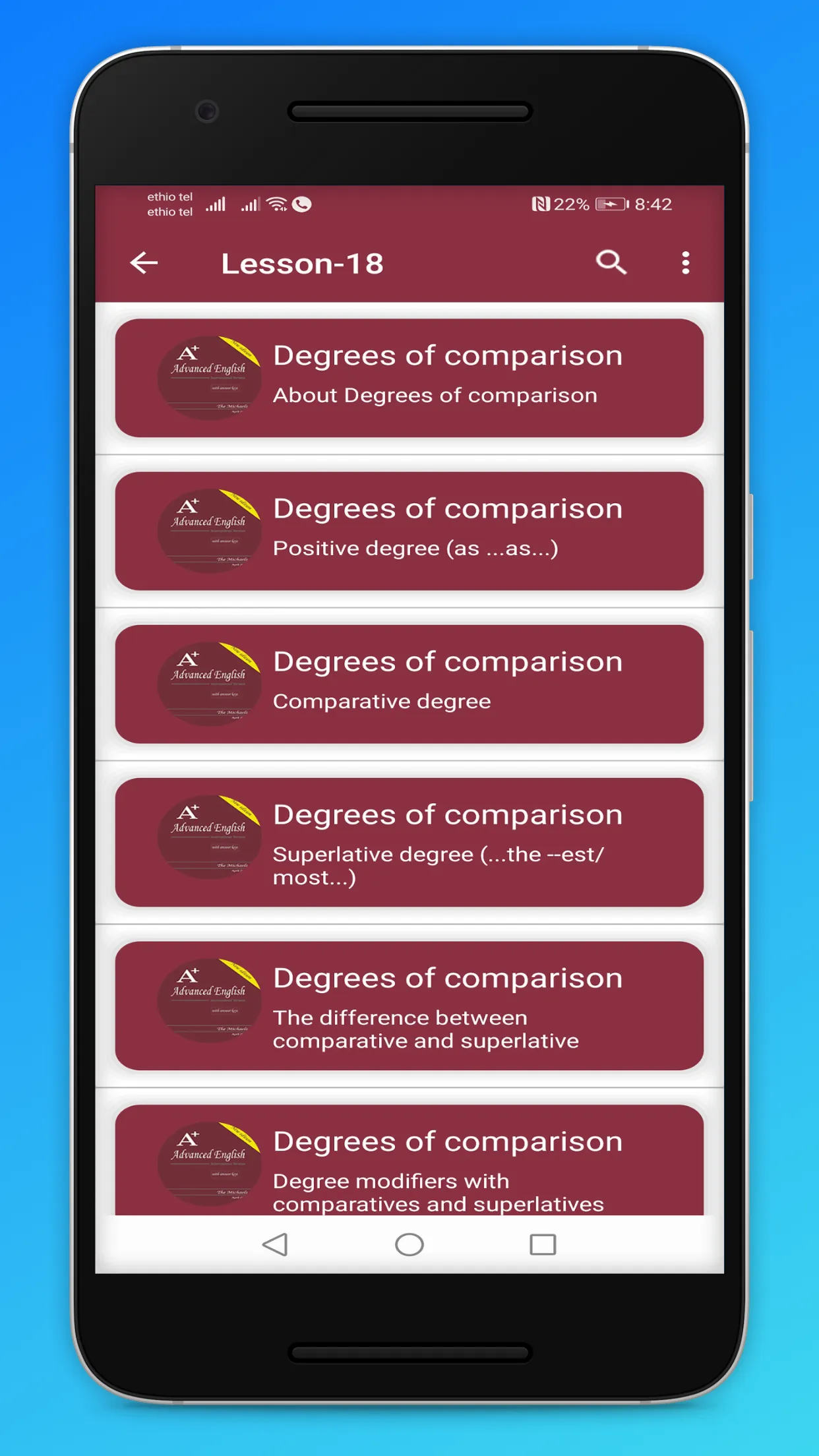 English Grammar | Indus Appstore | Screenshot