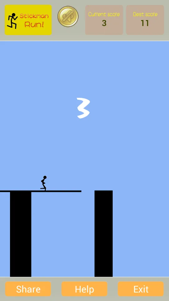 Stickman Runner | Indus Appstore | Screenshot