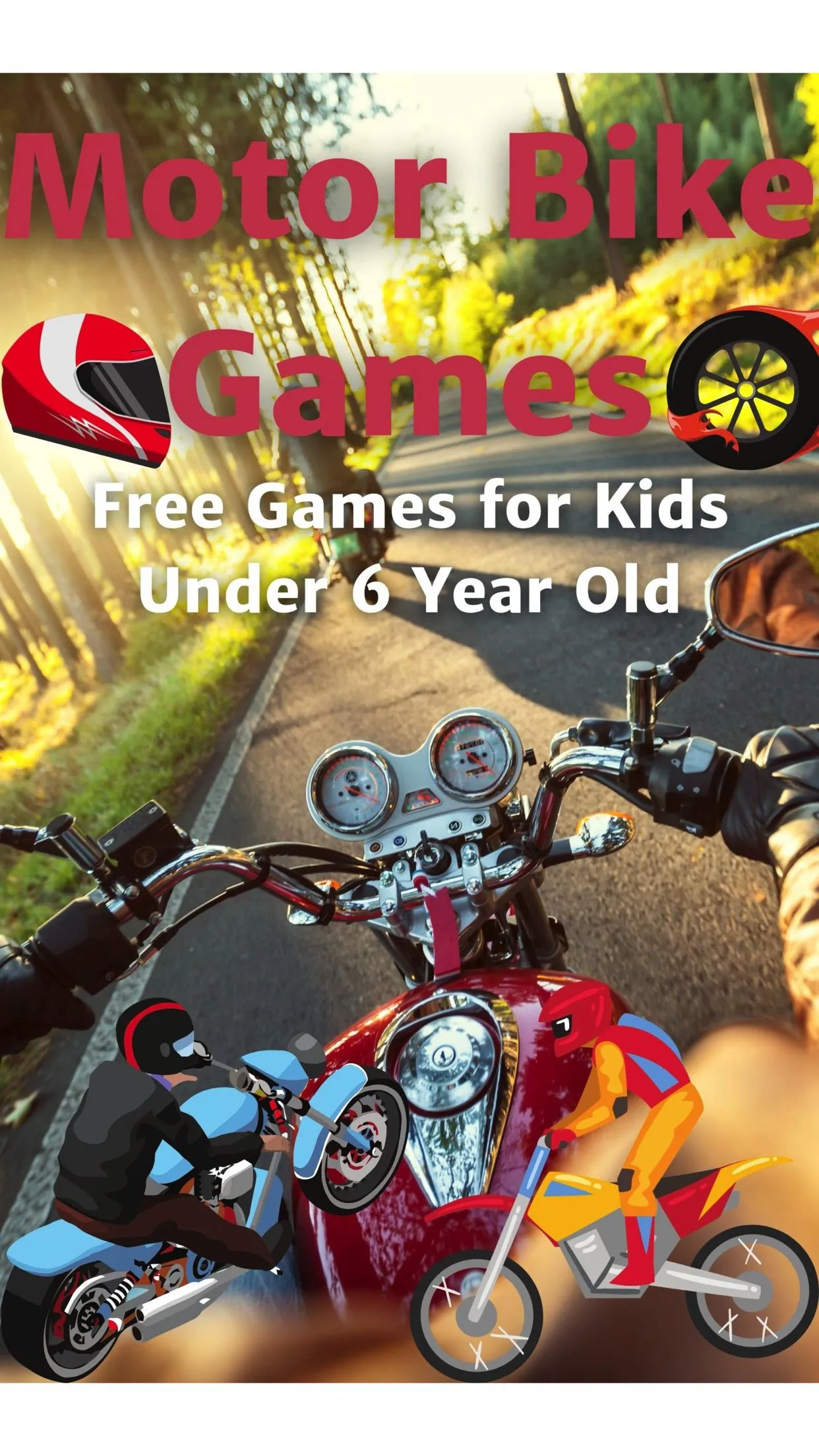 Motorcycle Game For Kids: Bike | Indus Appstore | Screenshot