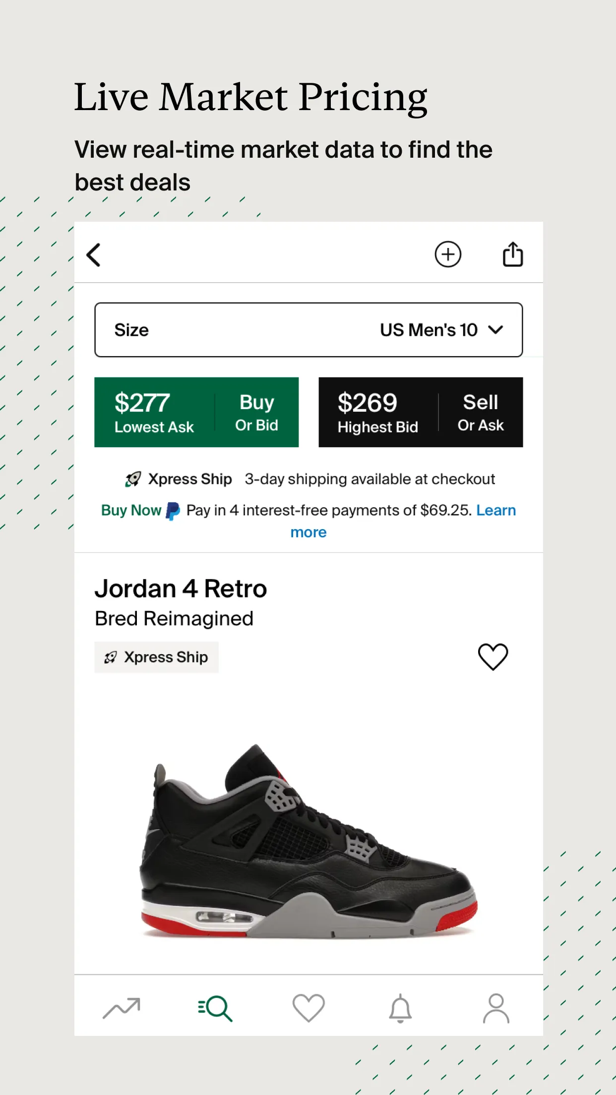 StockX - Sneakers and Apparel | Indus Appstore | Screenshot