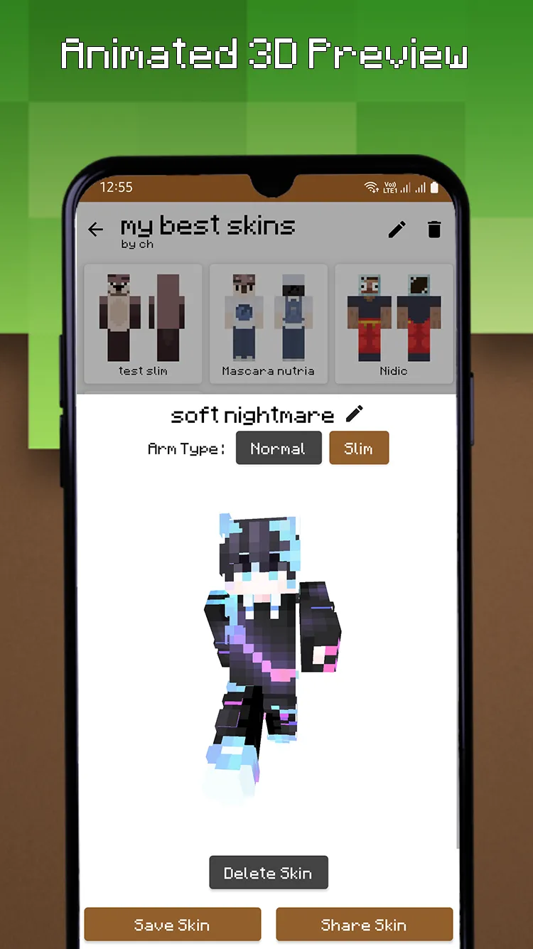 Skin Pack Maker for Minecraft | Indus Appstore | Screenshot