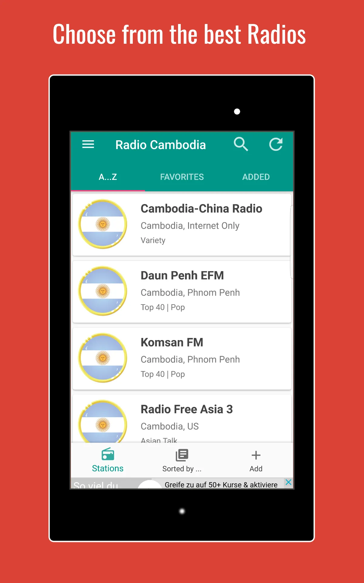 Cambodia Radio Stations | Indus Appstore | Screenshot