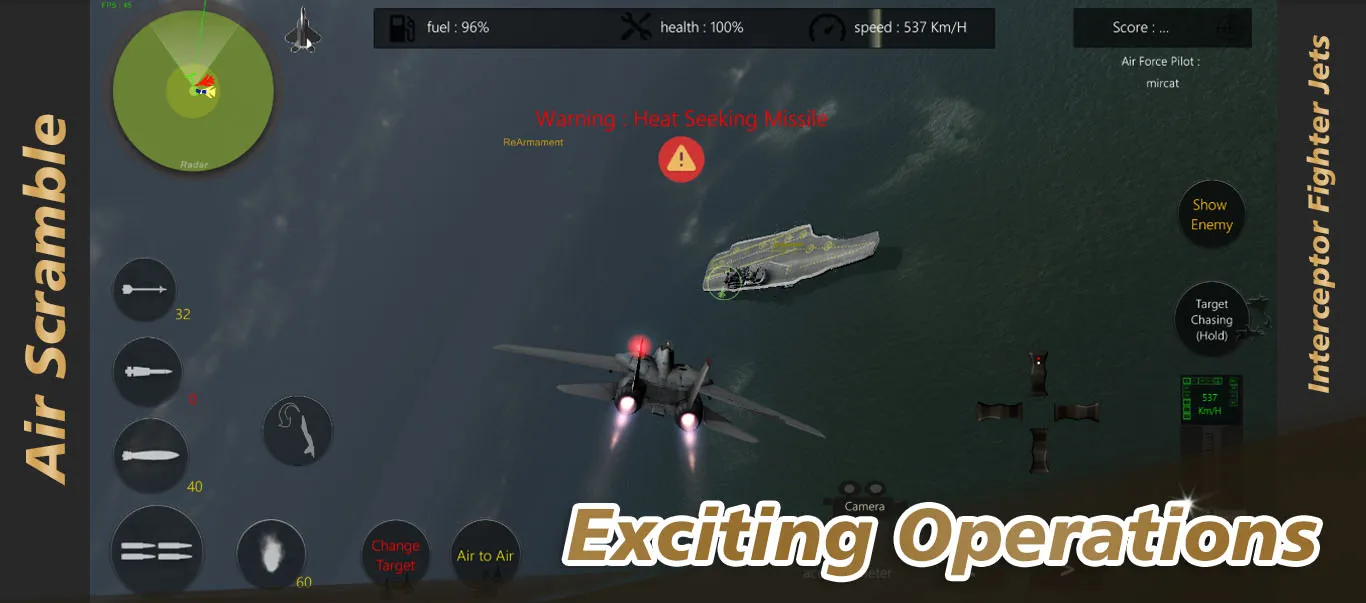 Air Scramble : Interceptor Fig | Indus Appstore | Screenshot