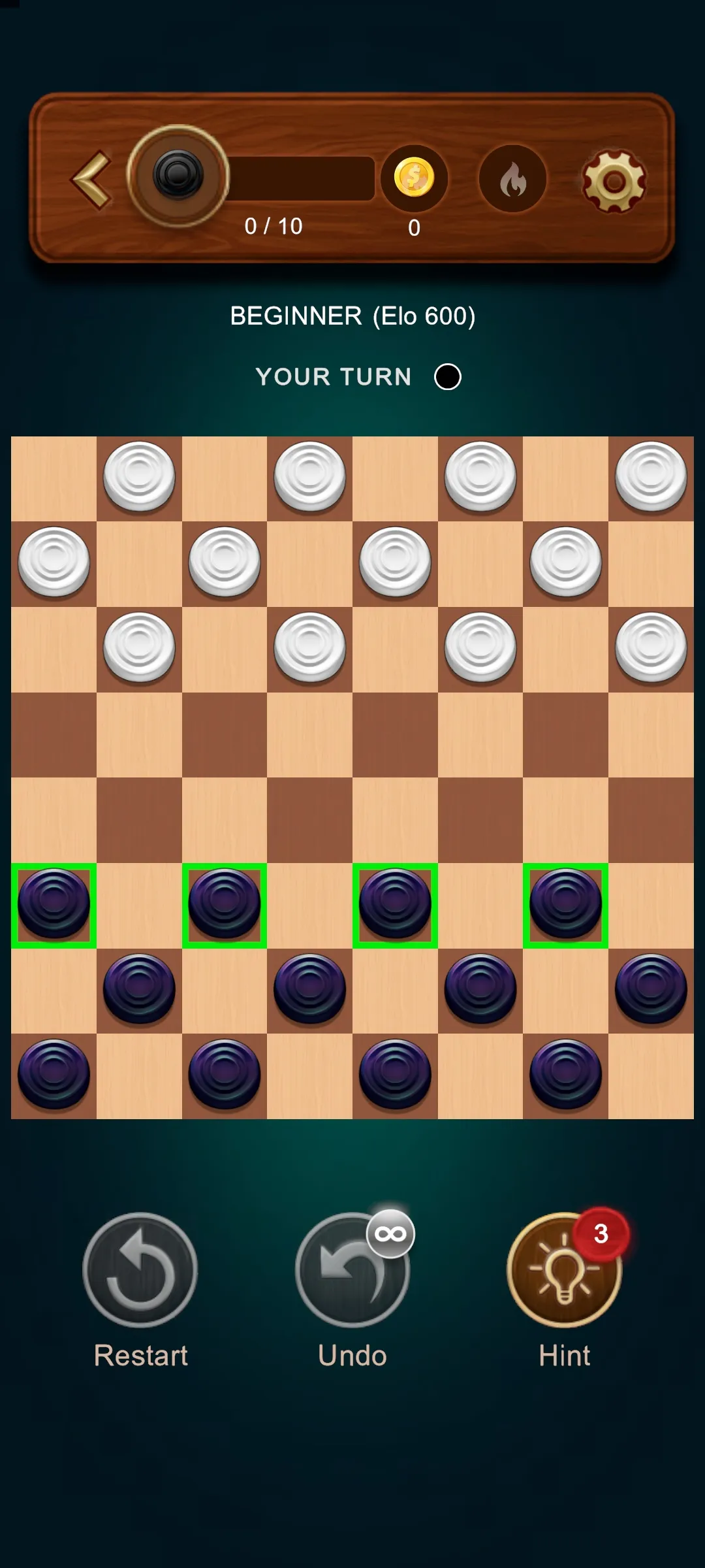 Checkers: Classic Board Game | Indus Appstore | Screenshot