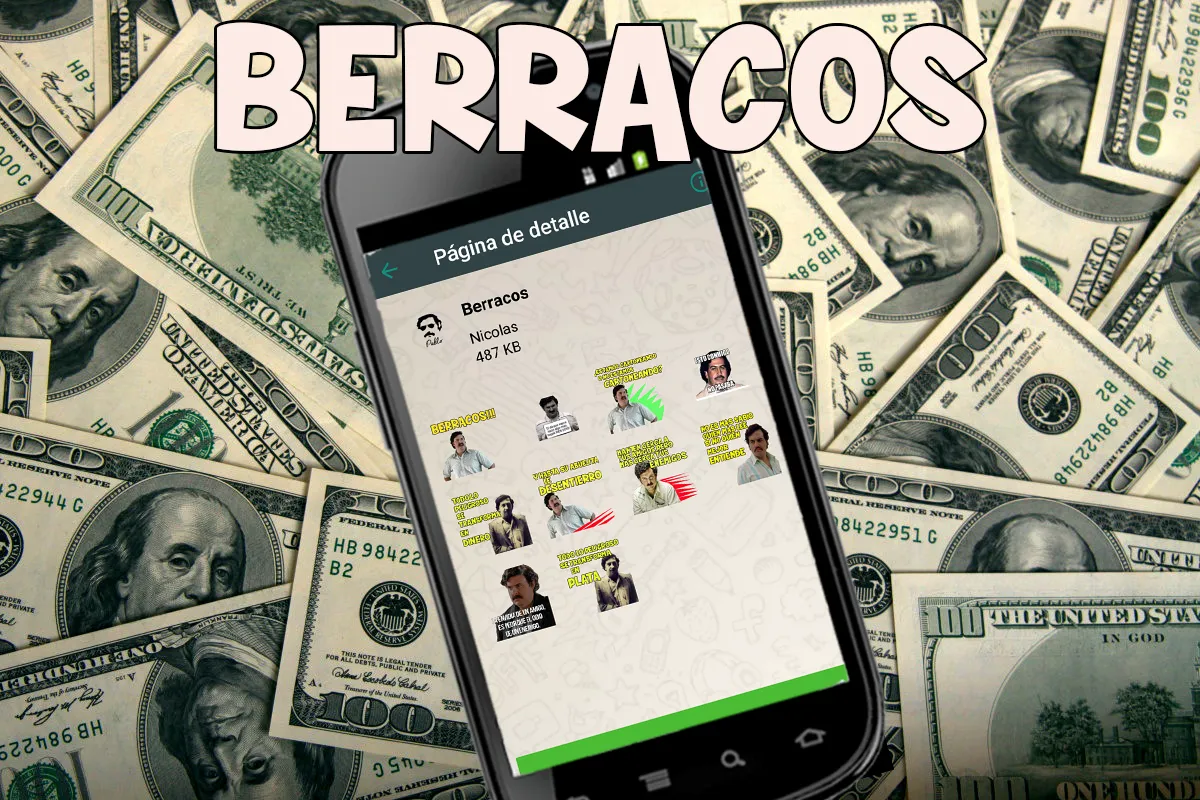 Stickers Escobar | Indus Appstore | Screenshot