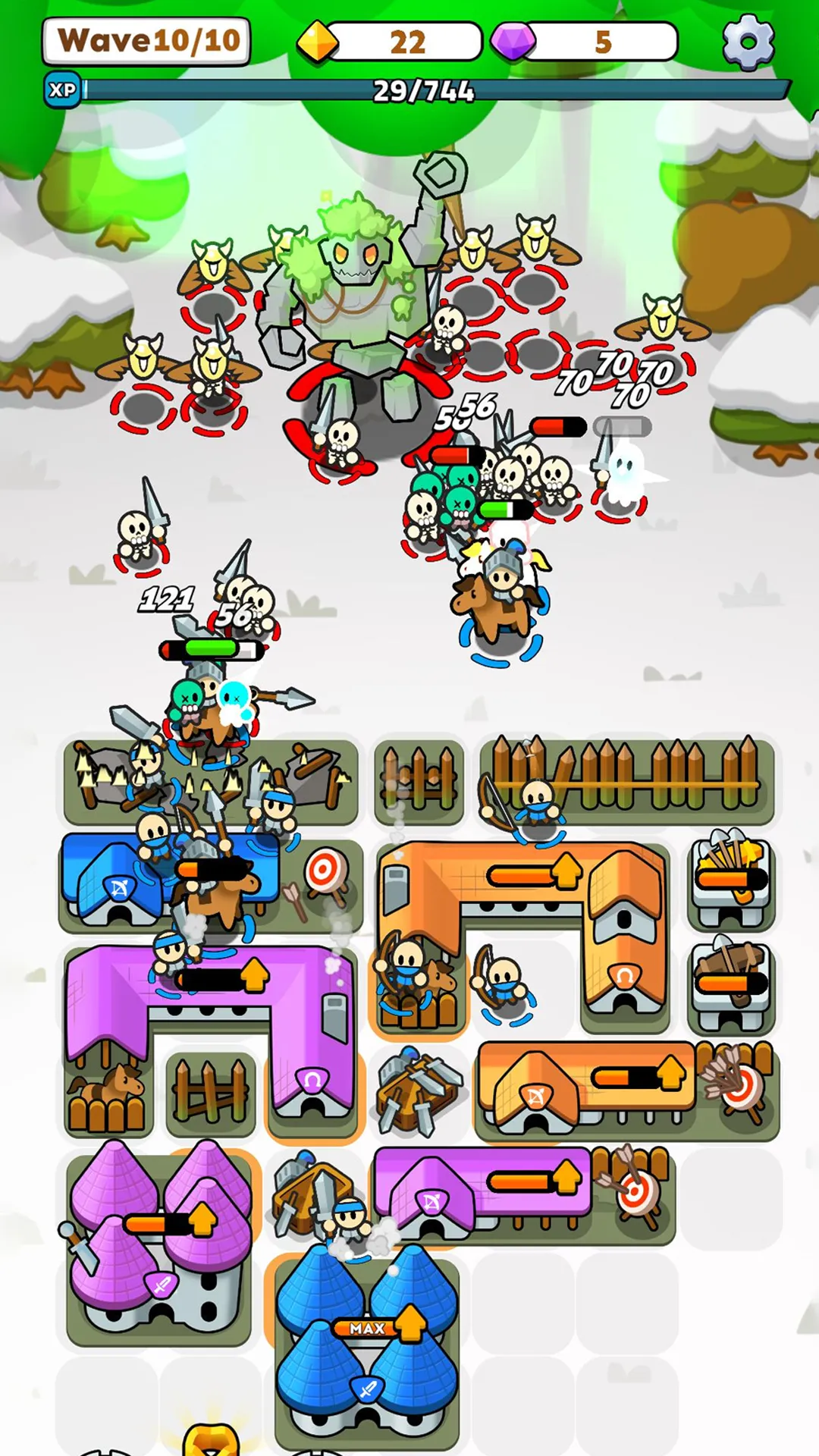 Fortress Merge: Puzzle Defense | Indus Appstore | Screenshot