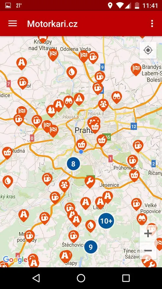 Motorkáři.cz | Indus Appstore | Screenshot