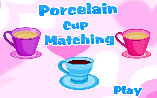 Matching Game-Porcelain Cup | Indus Appstore | Screenshot