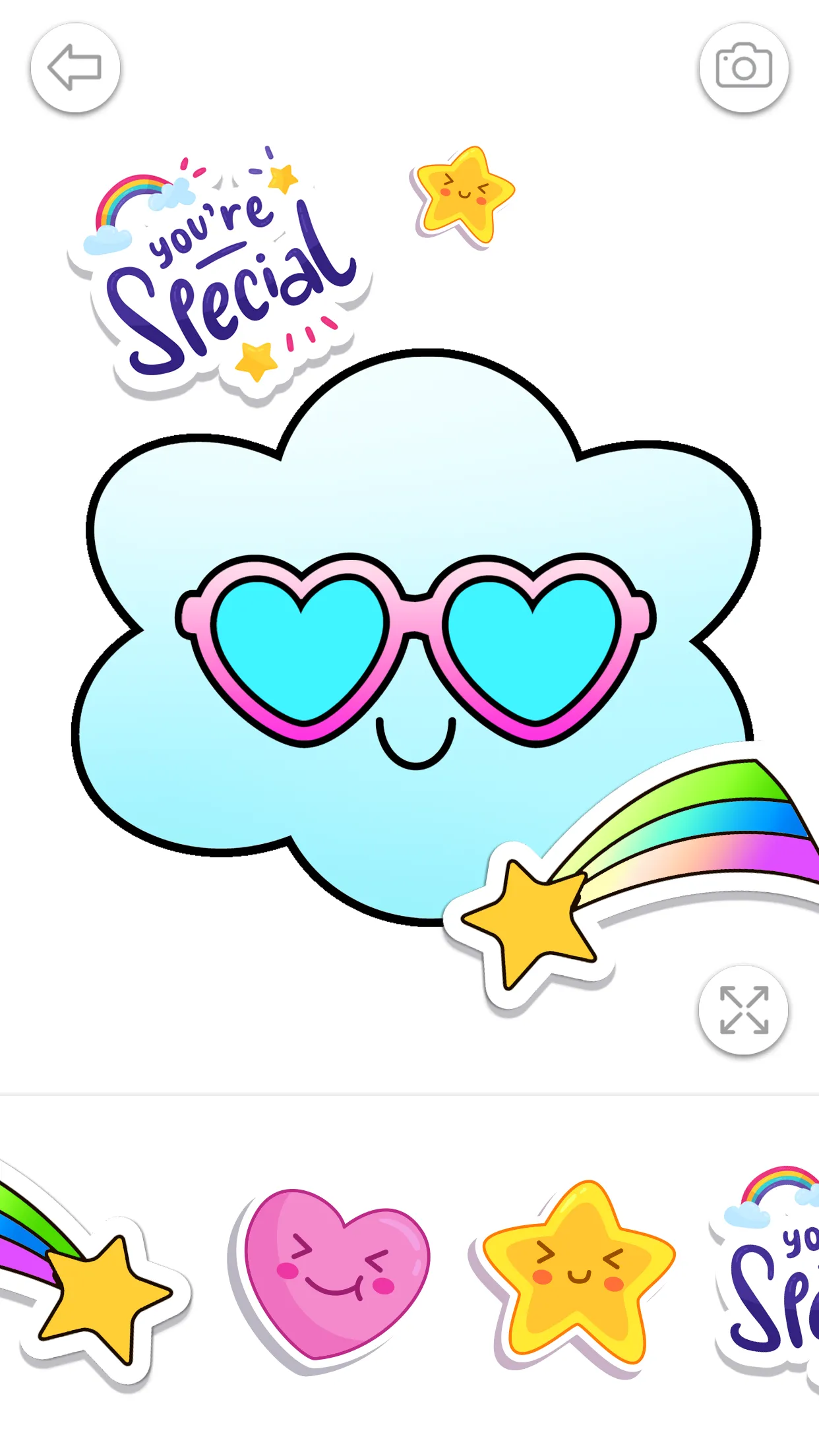 Gradient Kawaii Coloring Book | Indus Appstore | Screenshot