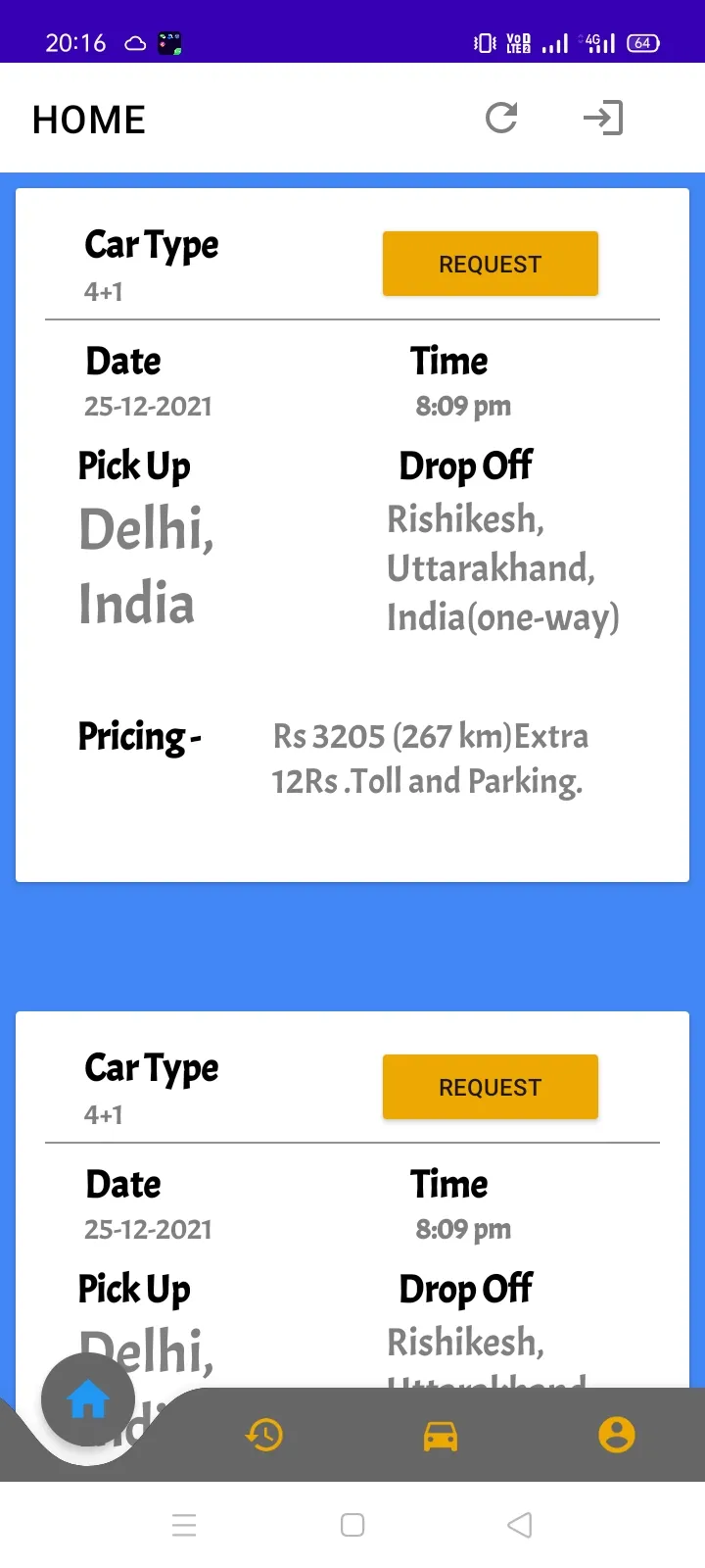 Delhi Travel Service(Original) | Indus Appstore | Screenshot