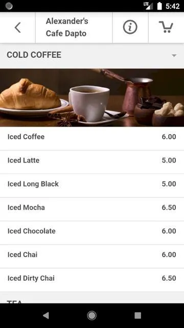 Alexanders Cafe Dapto | Indus Appstore | Screenshot