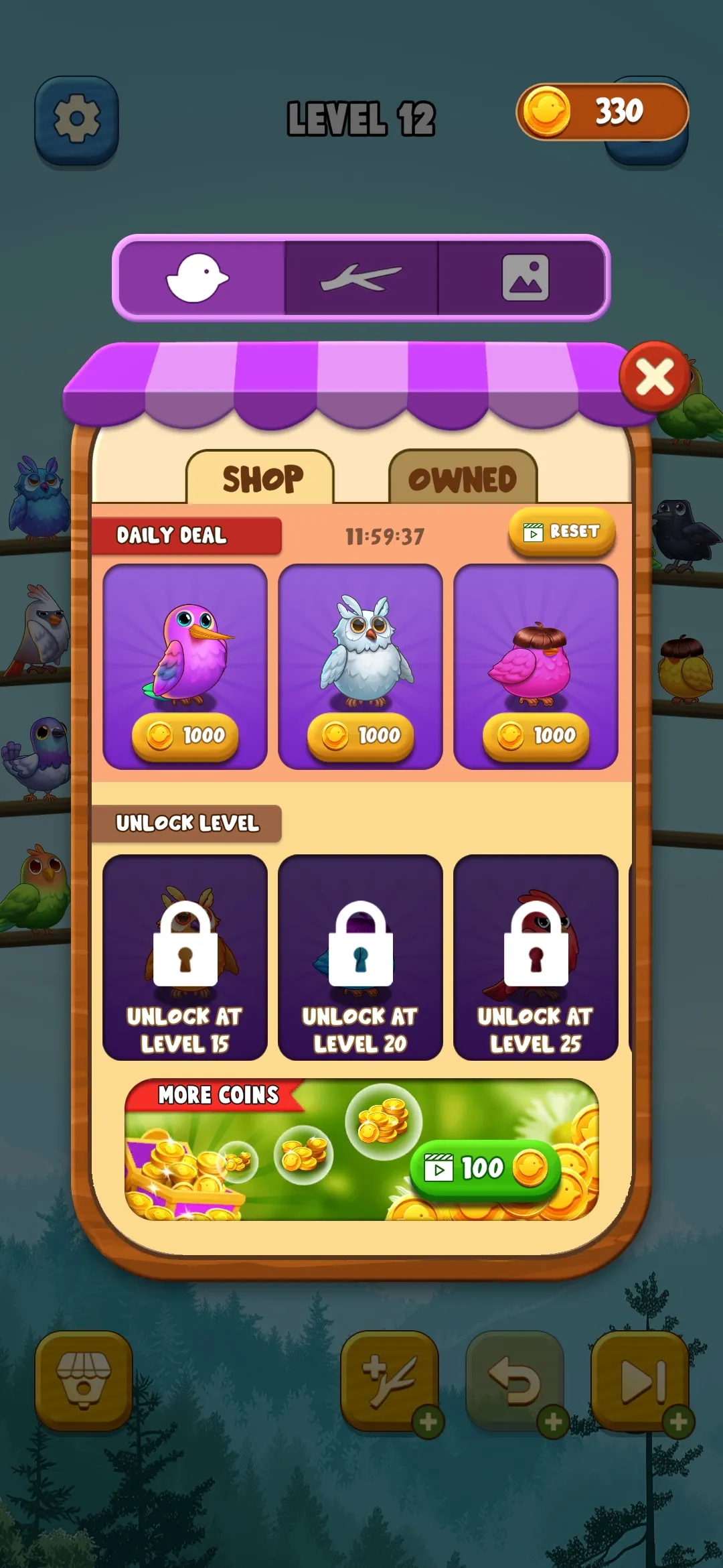 Jungle Bird Sort | Indus Appstore | Screenshot