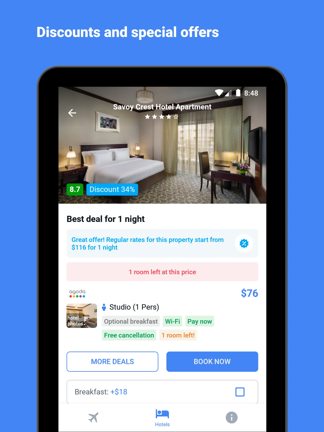 Flights & Hotels – Any.Travel | Indus Appstore | Screenshot