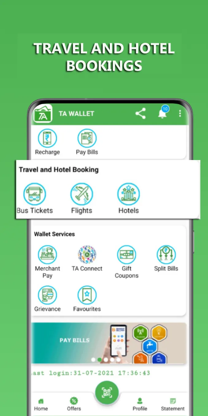TA Wallet: IMPS, RuPay, BBPS | Indus Appstore | Screenshot