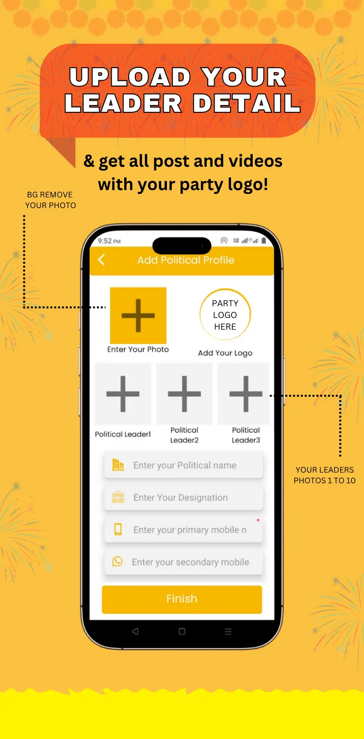 Political Poster Banner Maker | Indus Appstore | Screenshot