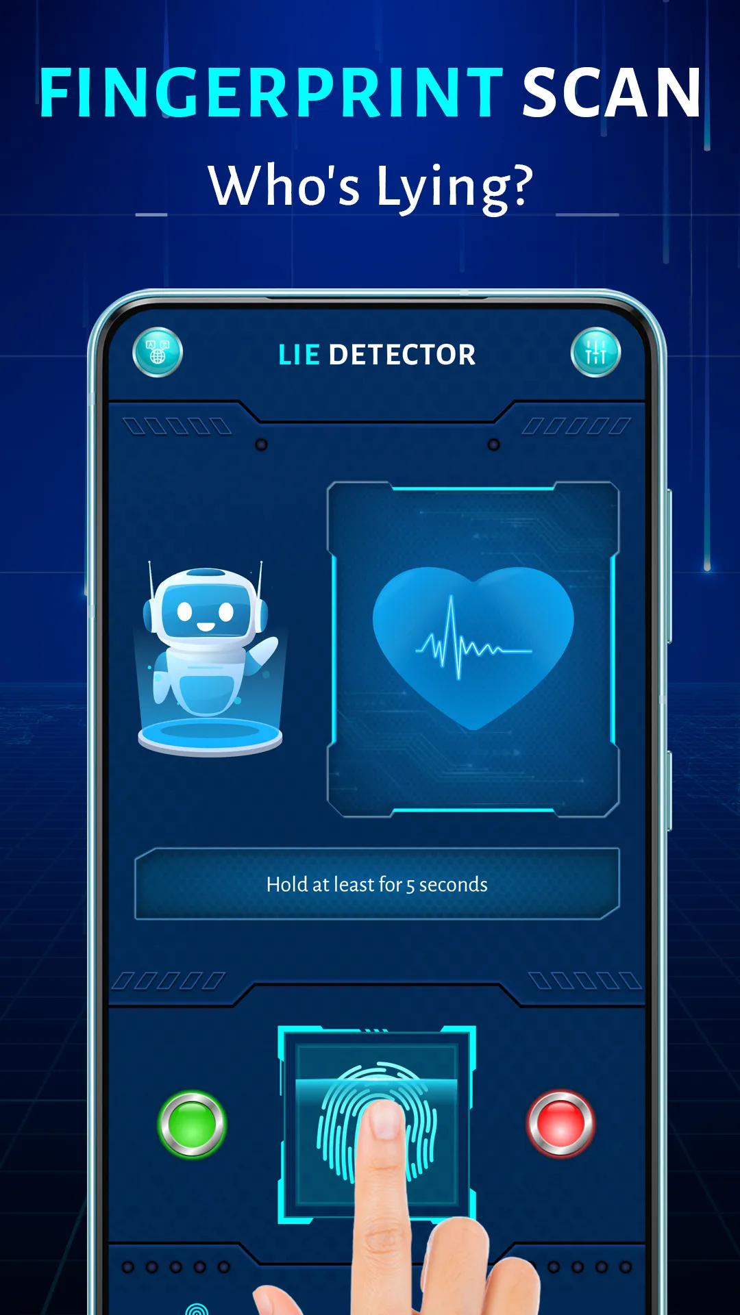 Lie Detector Test (Prank) | Indus Appstore | Screenshot