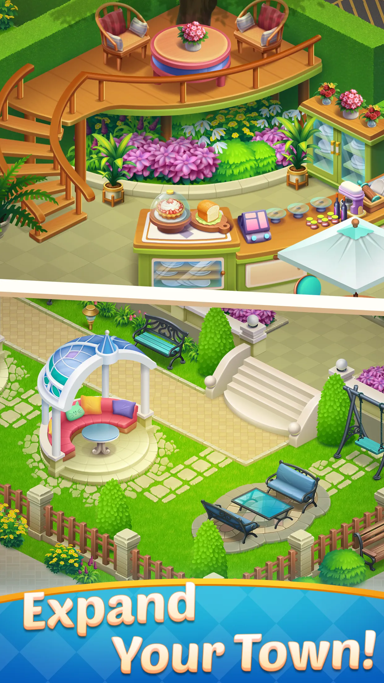 Merge Town - Decor Mansion | Indus Appstore | Screenshot