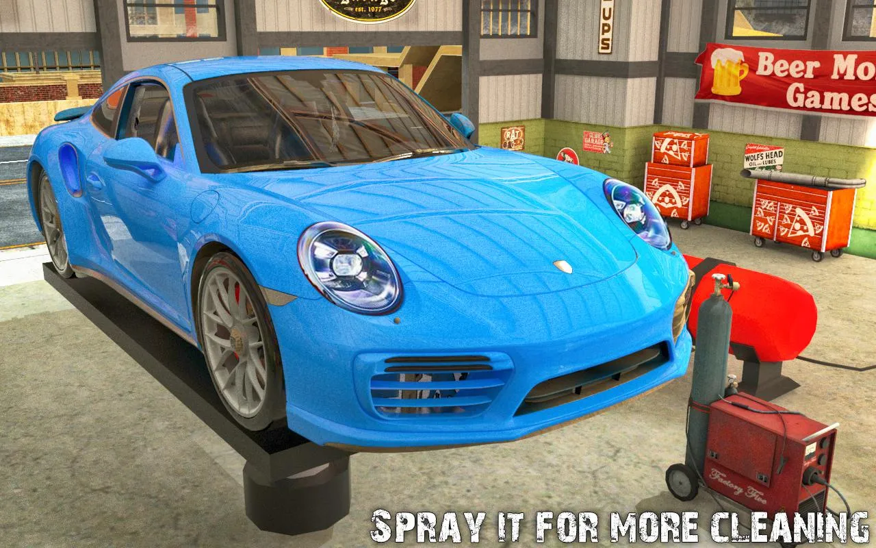 Car Wash Service Cleaning Game | Indus Appstore | Screenshot