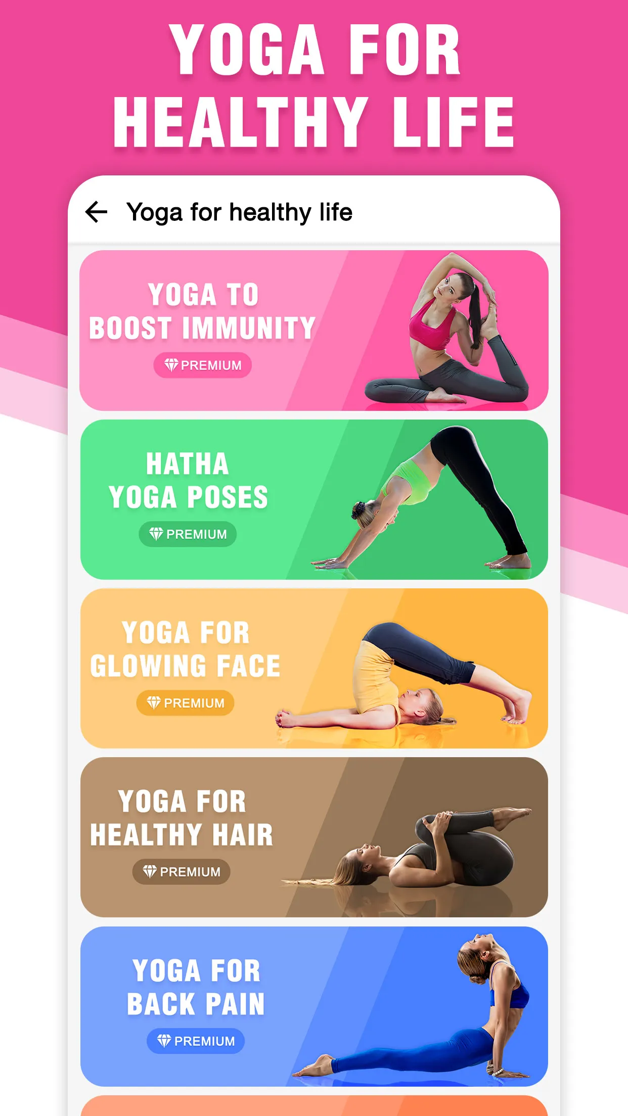 Yoga: Workout, Weight Loss app | Indus Appstore | Screenshot