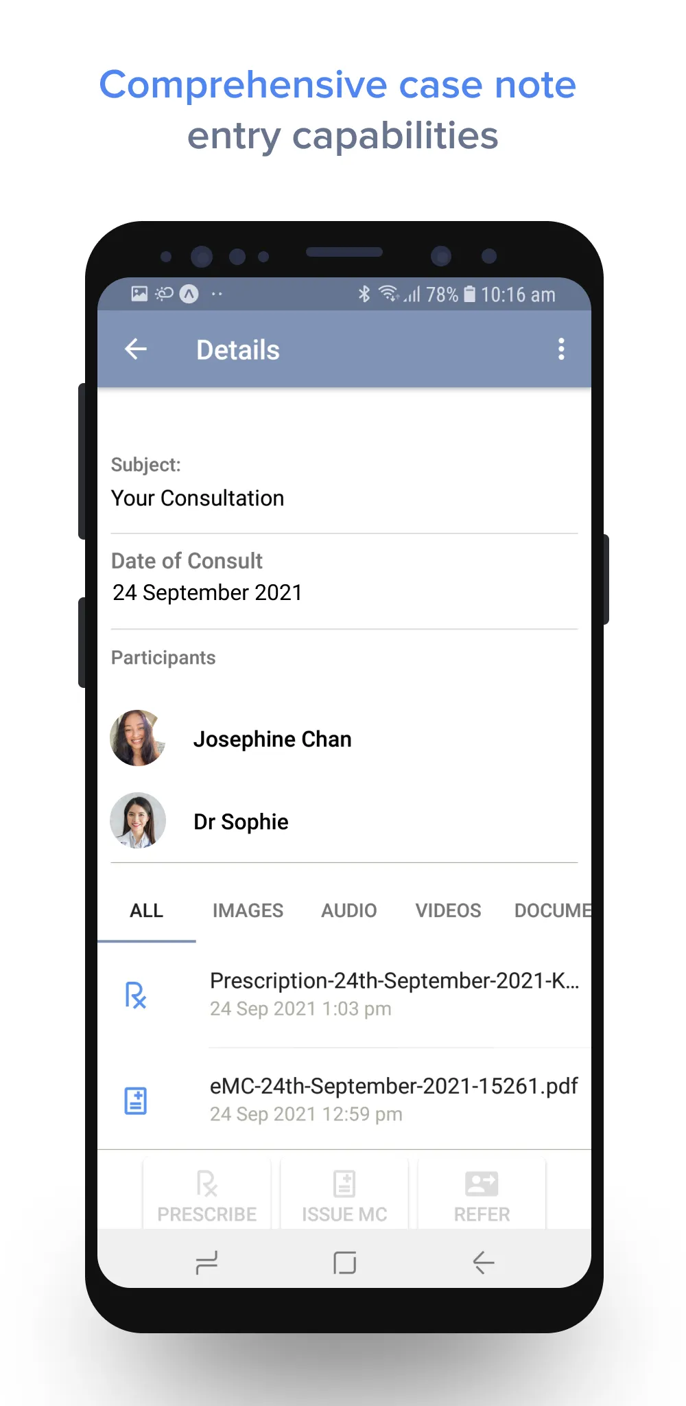 MyDoc Pro Health Professionals | Indus Appstore | Screenshot