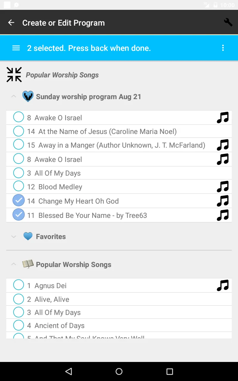 Worship Companion | Indus Appstore | Screenshot