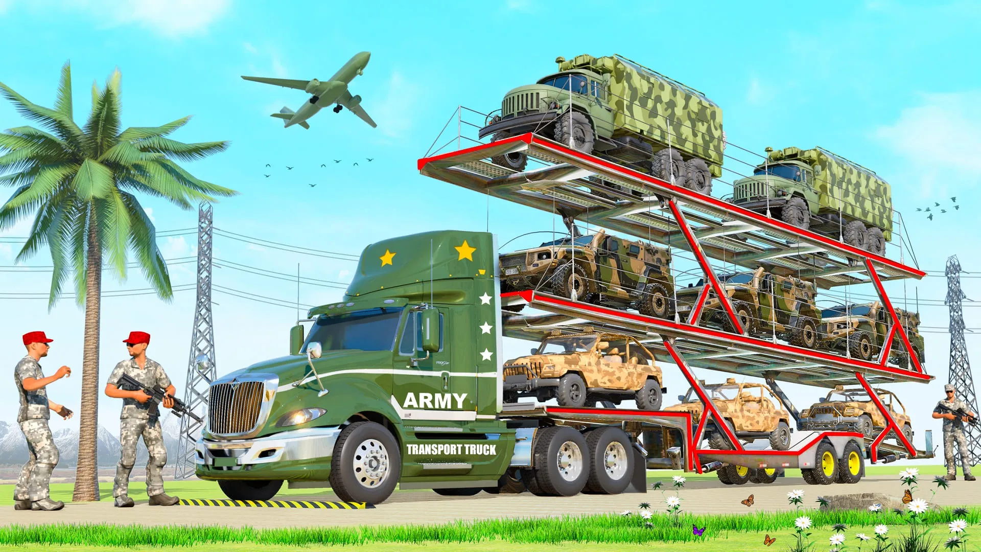 Army Vehicle Truck Transport | Indus Appstore | Screenshot