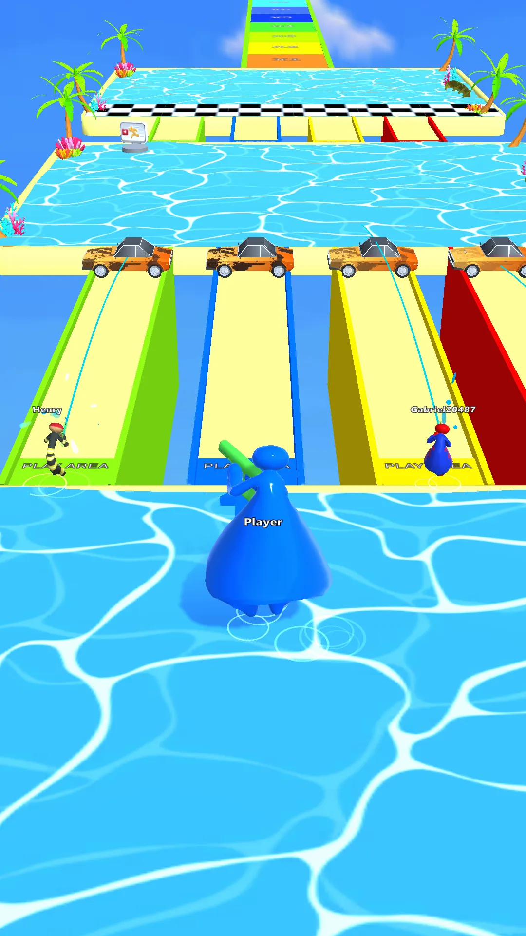 Water Race 3D - Squirt Gun | Indus Appstore | Screenshot