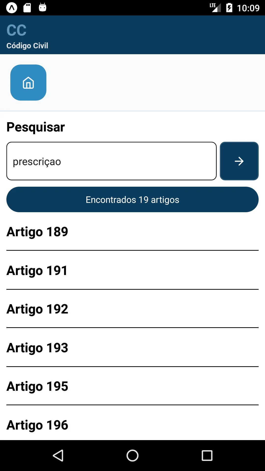 Código Civil | Indus Appstore | Screenshot