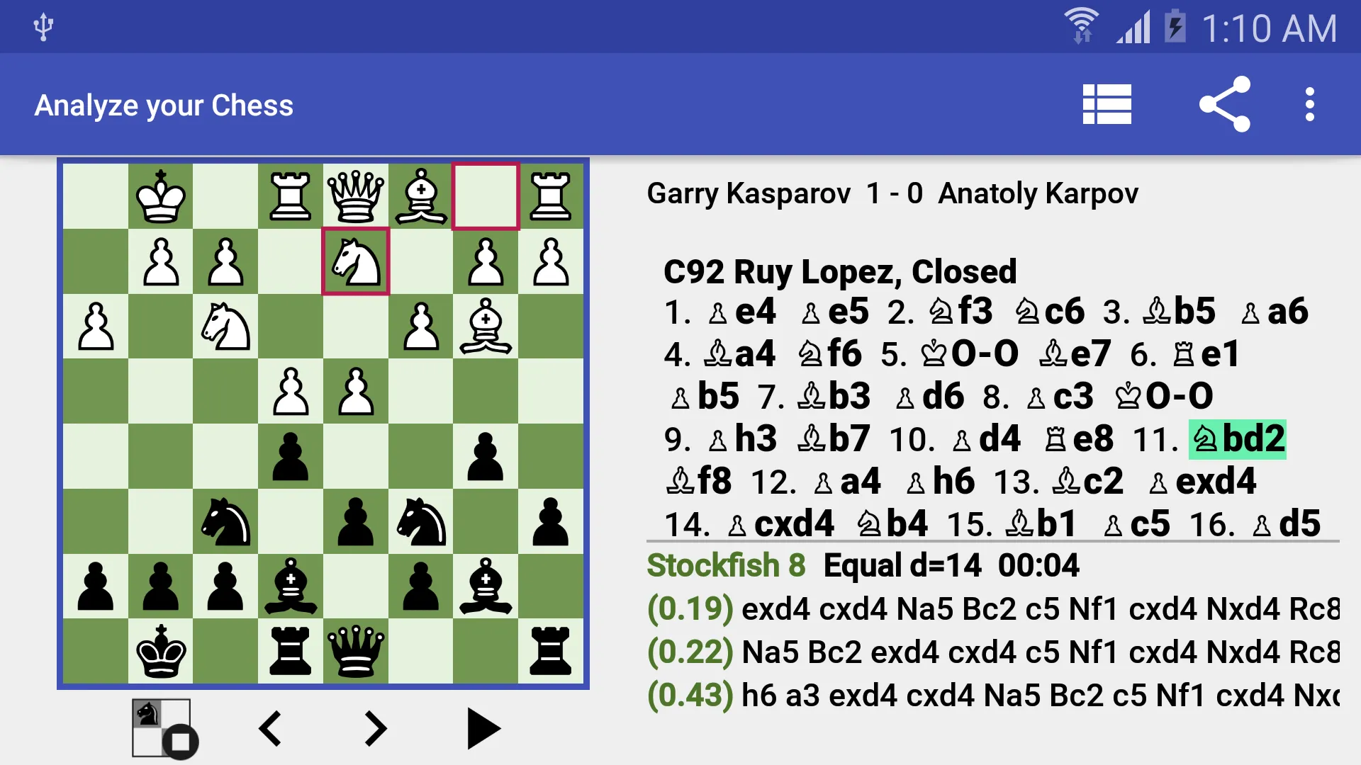 Analyze your Chess | Indus Appstore | Screenshot