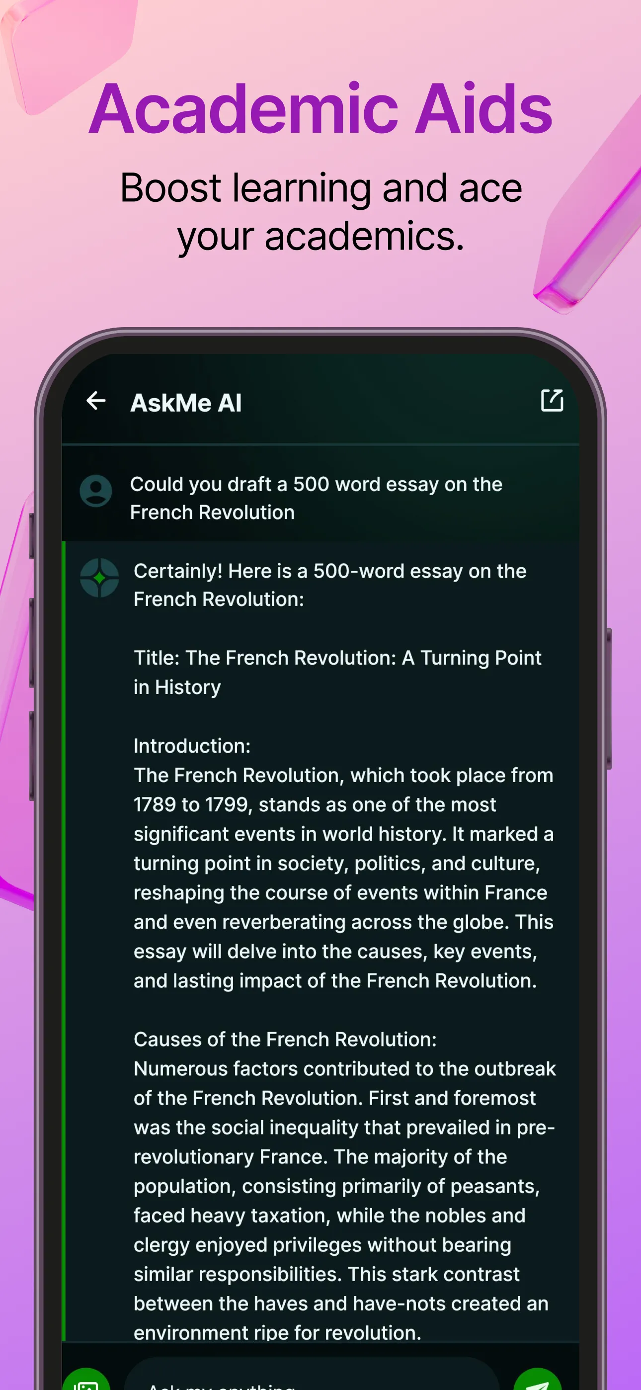 AskMe - AI Chat Helper | Indus Appstore | Screenshot