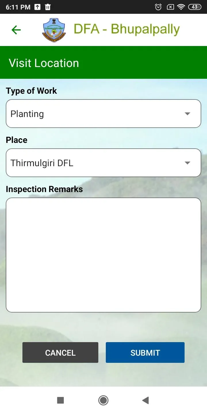 DFA Bhupalpally | Indus Appstore | Screenshot