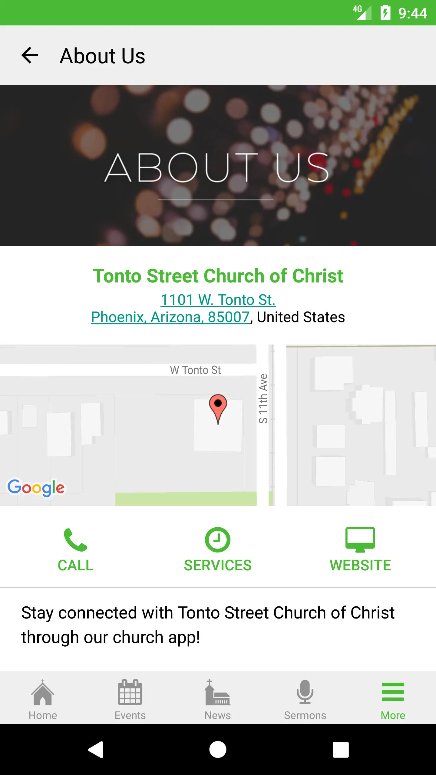 Tonto Street Church of Christ | Indus Appstore | Screenshot