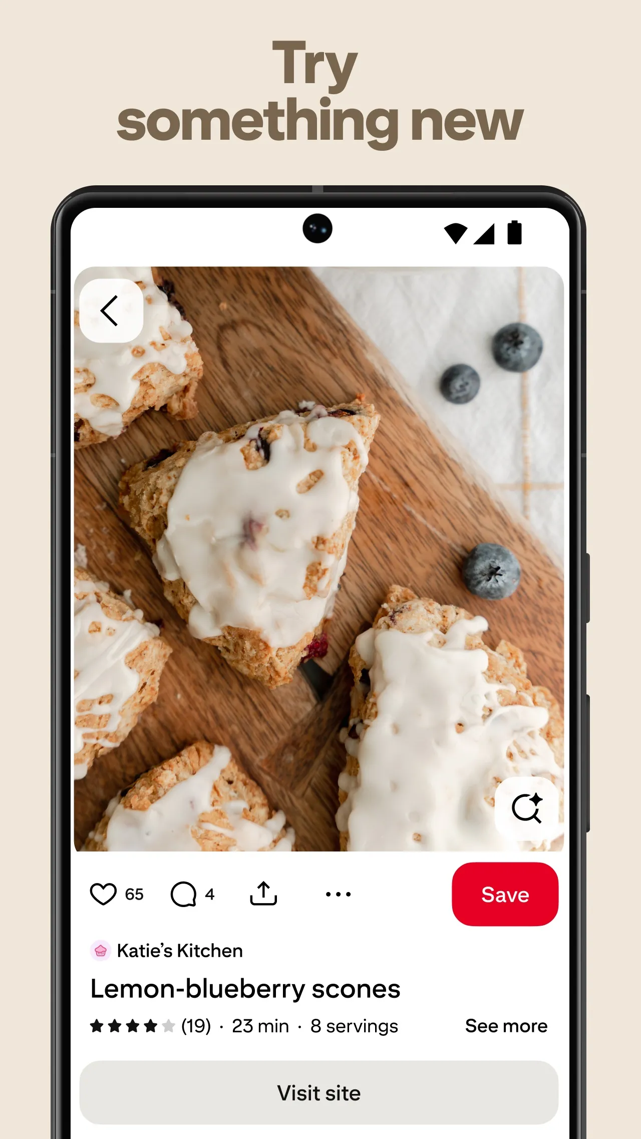 Pinterest | Indus Appstore | Screenshot