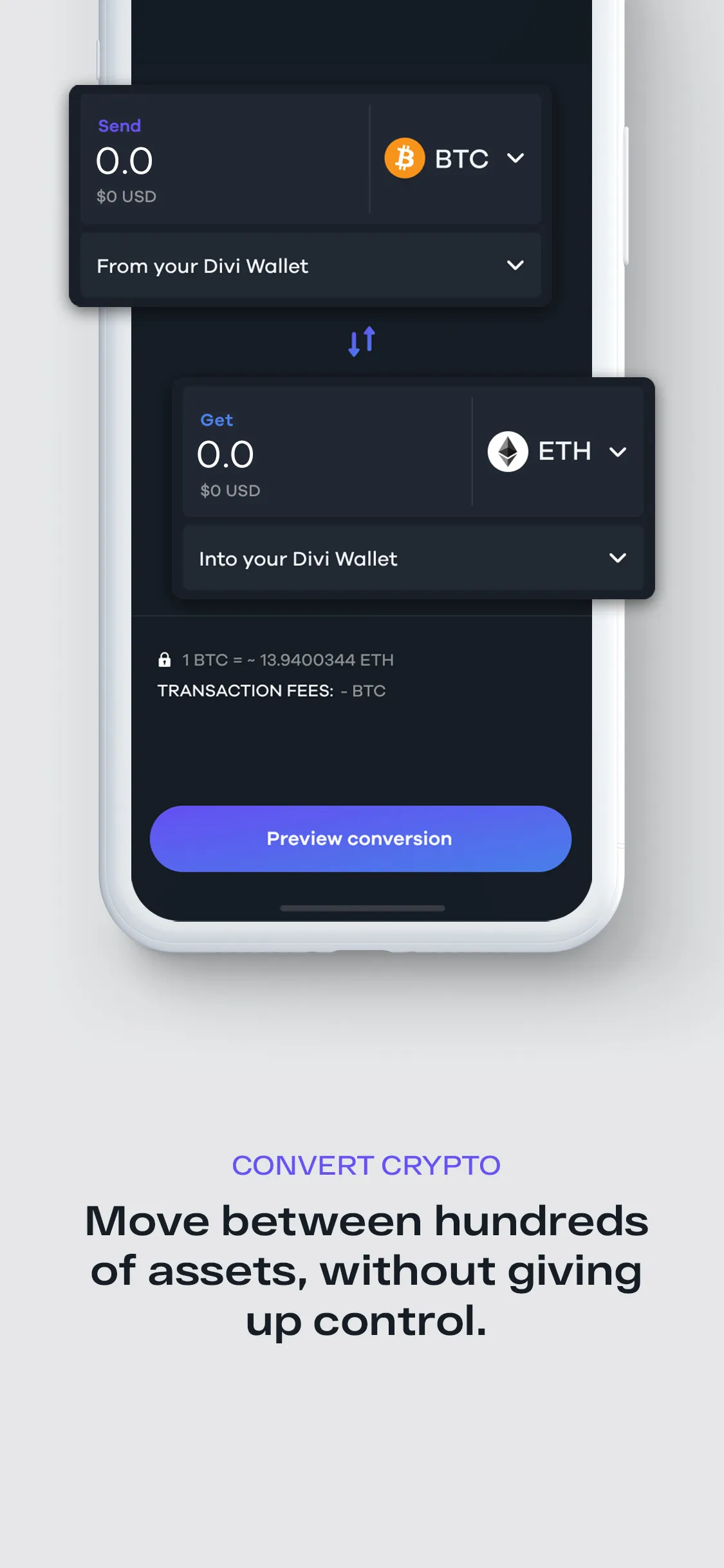 Divi Wallet: Crypto & Staking | Indus Appstore | Screenshot