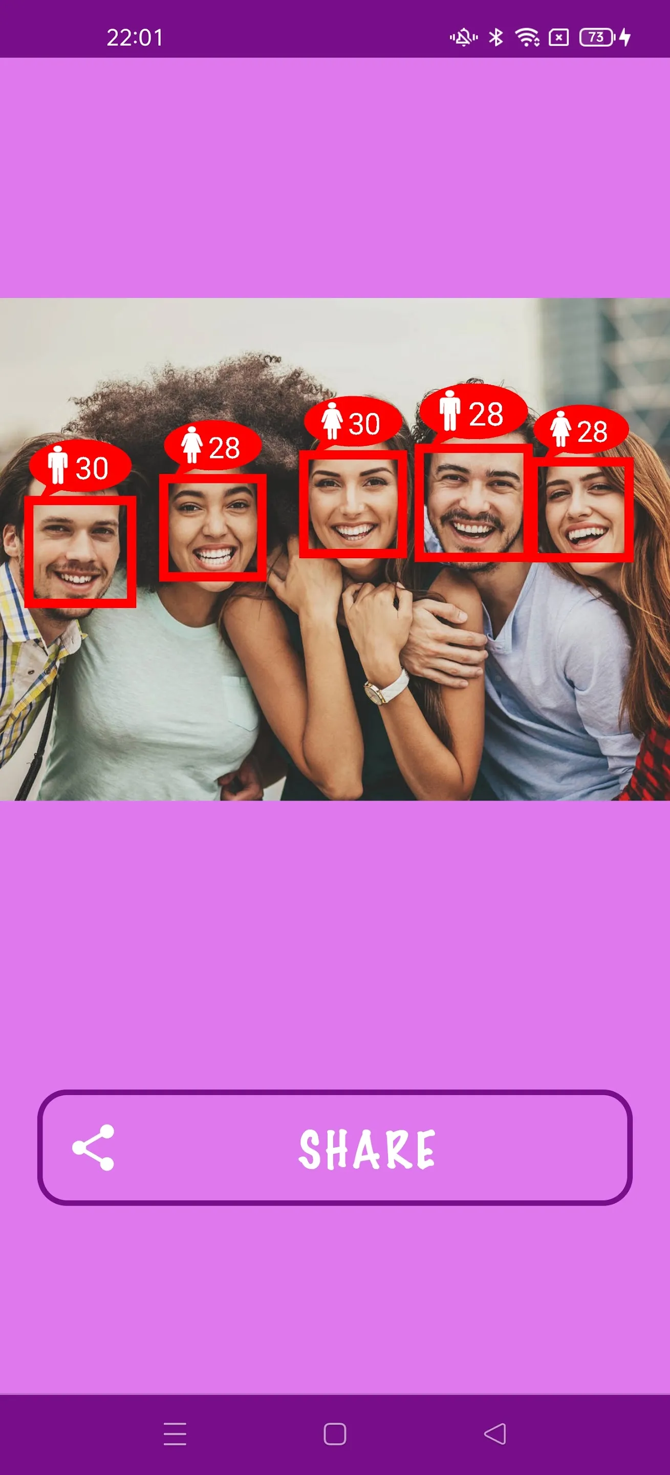 Facial Age Scanner | Indus Appstore | Screenshot