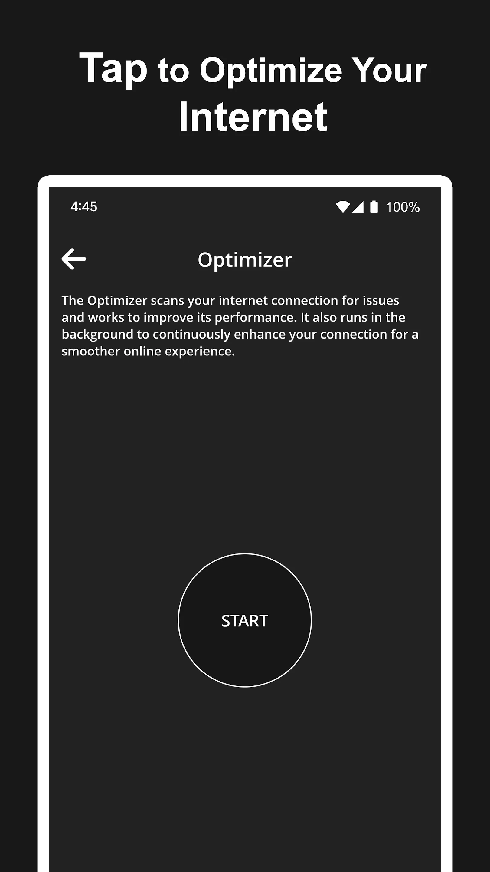 Internet Optimizer | Indus Appstore | Screenshot