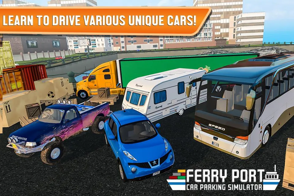 Ferry Port Trucker Parking Sim | Indus Appstore | Screenshot