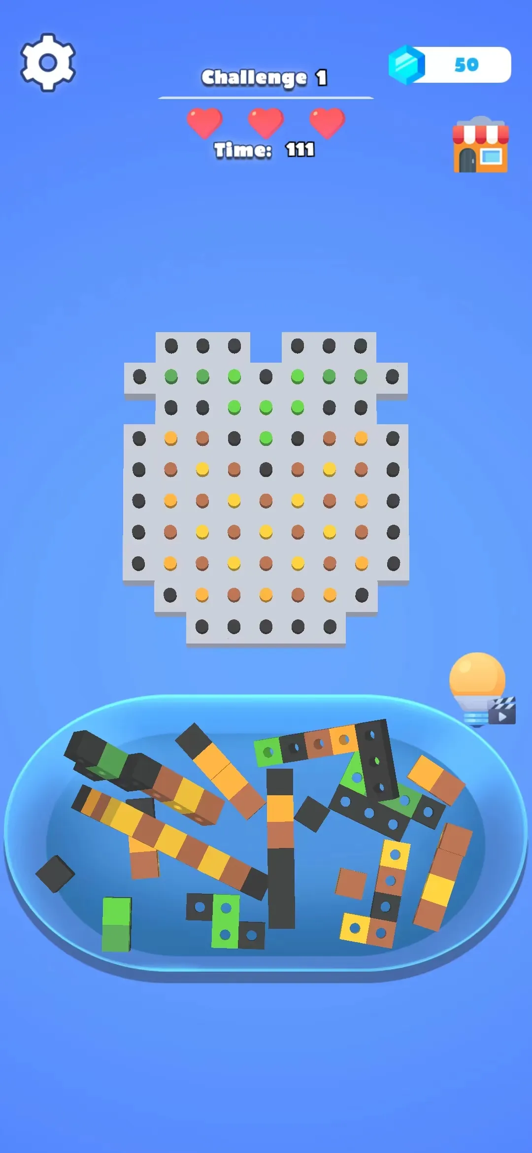 Tile Puzzle 3D - Fix | Indus Appstore | Screenshot