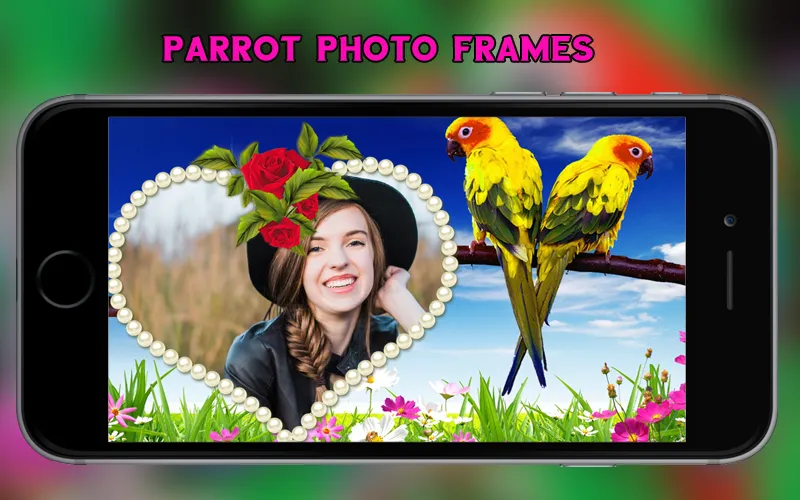 Parrot Photo Frames | Indus Appstore | Screenshot