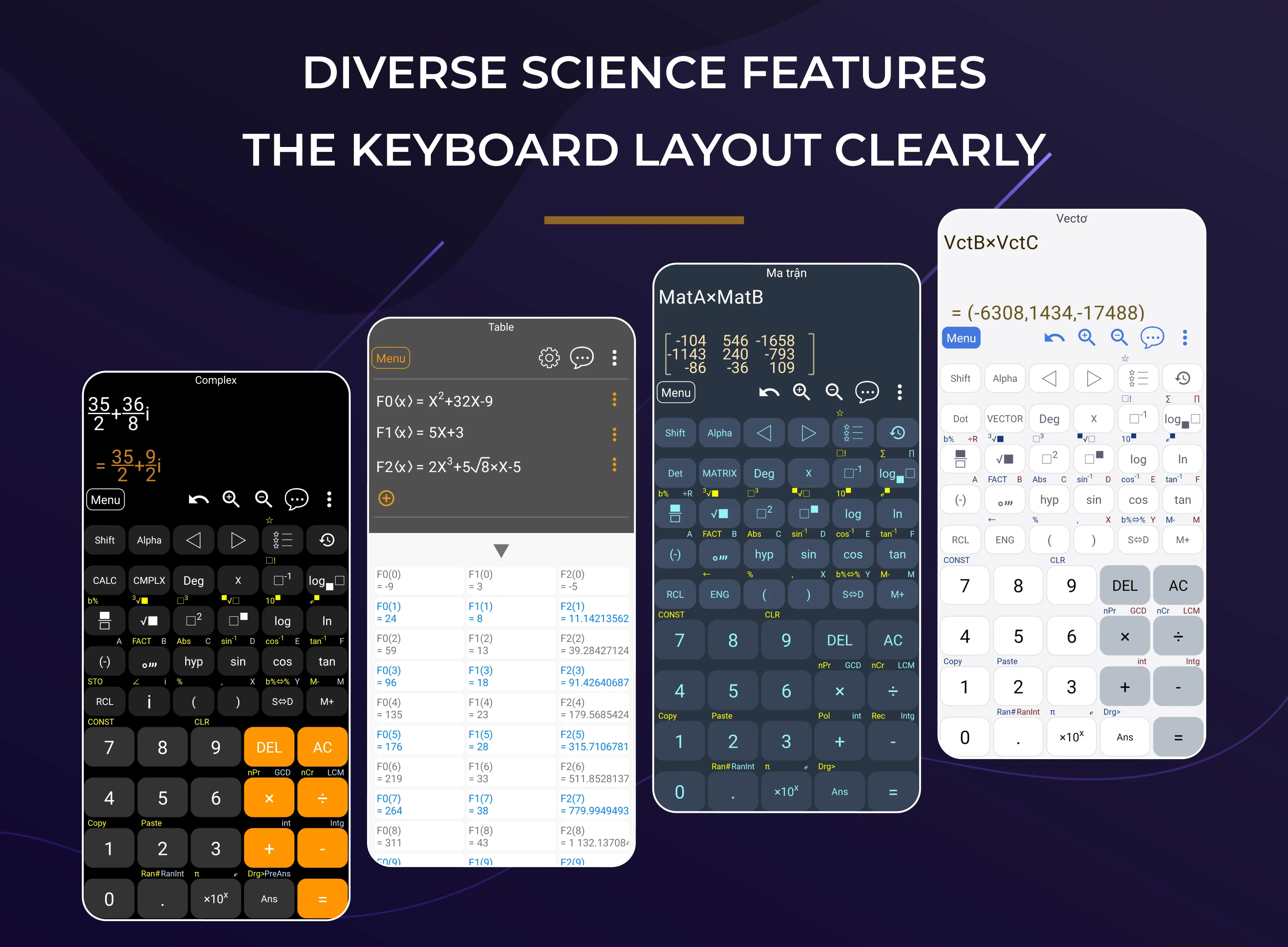 HiEdu Scientific Calculator | Indus Appstore | Screenshot