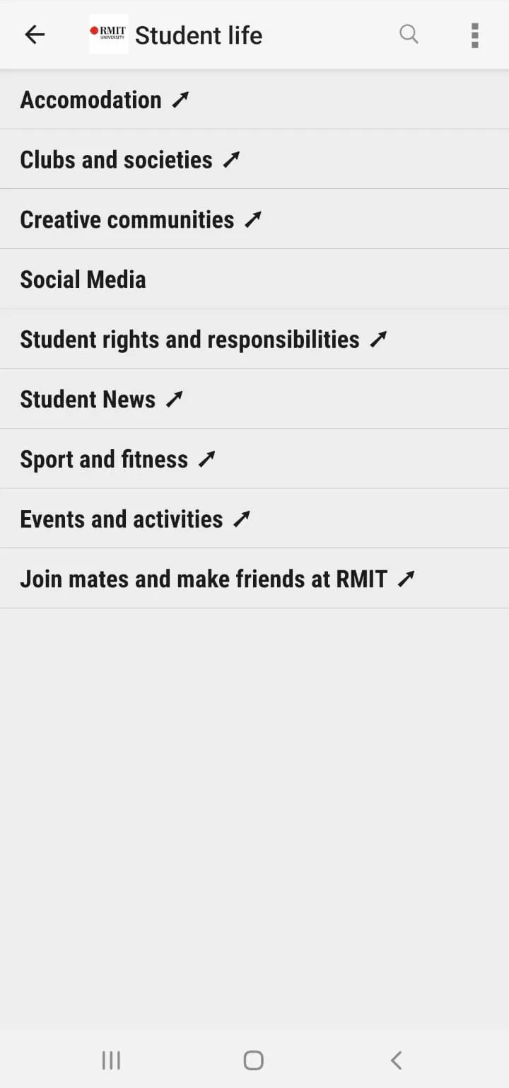 RMIT app | Indus Appstore | Screenshot