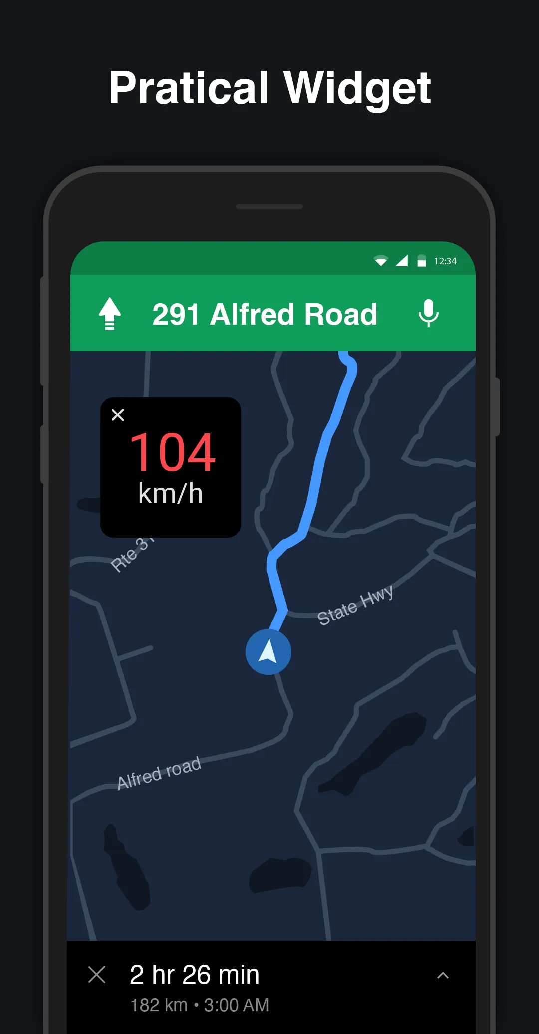 GPS Speedometer : Odometer HUD | Indus Appstore | Screenshot