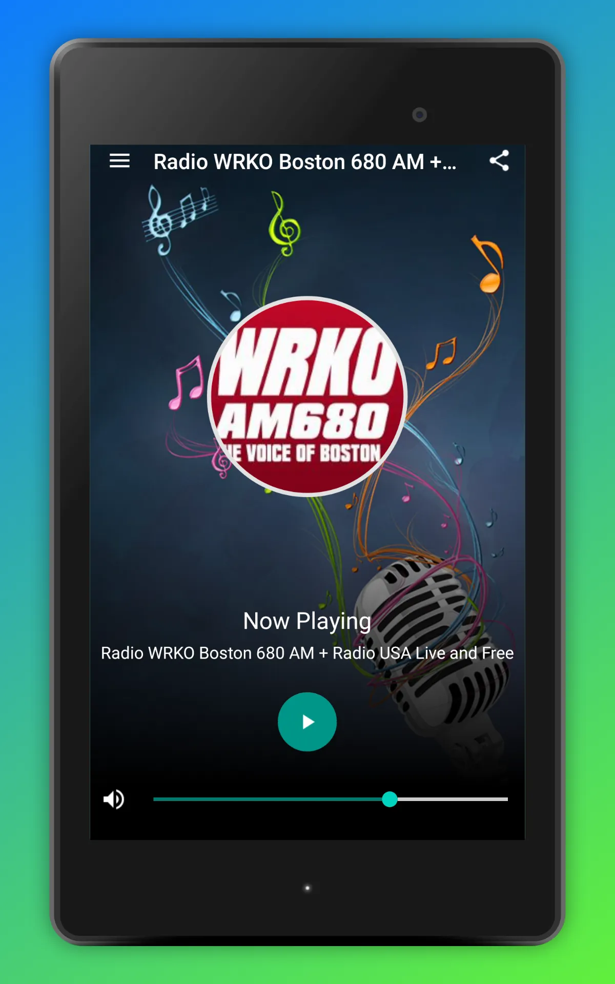 WRKO Boston Radio 680 AM App | Indus Appstore | Screenshot