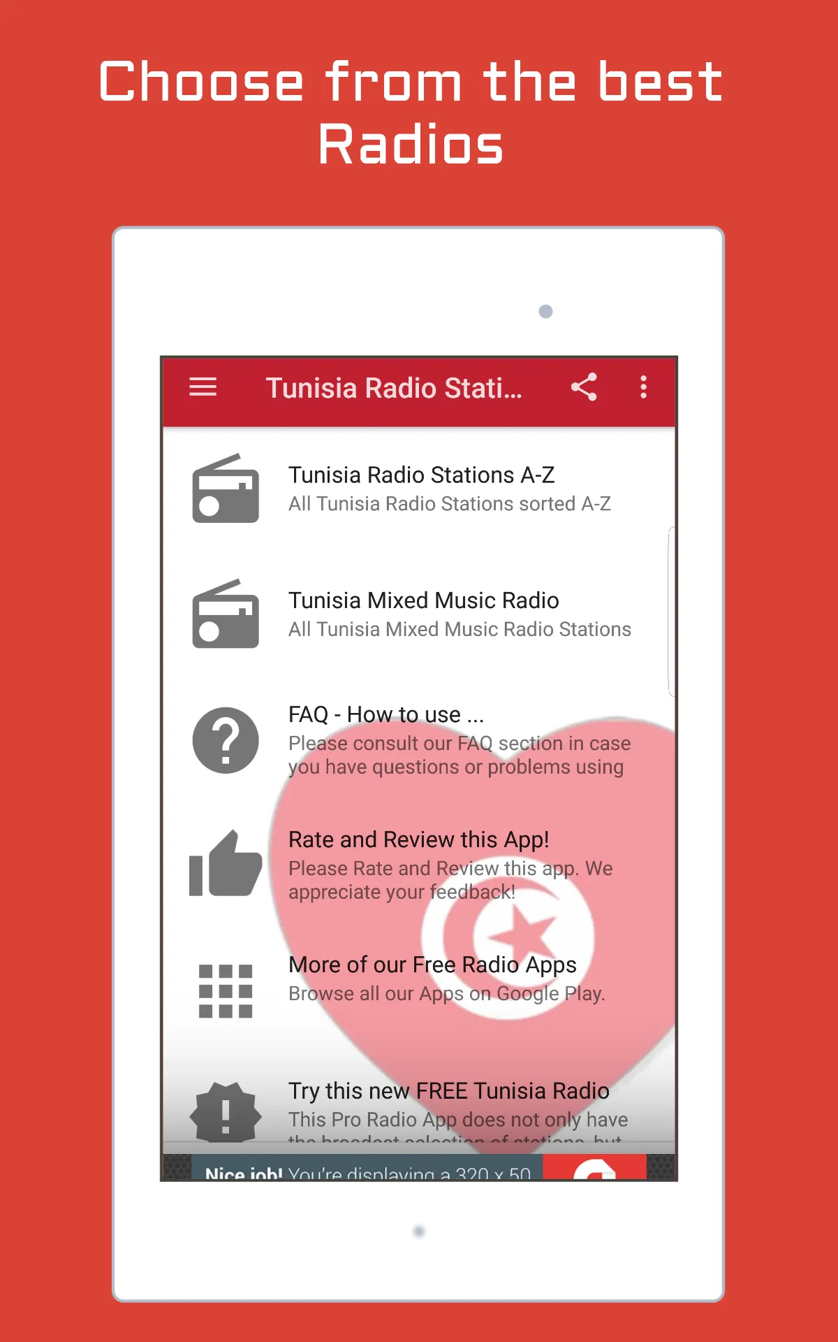 Tunisia Radio Stations | Indus Appstore | Screenshot