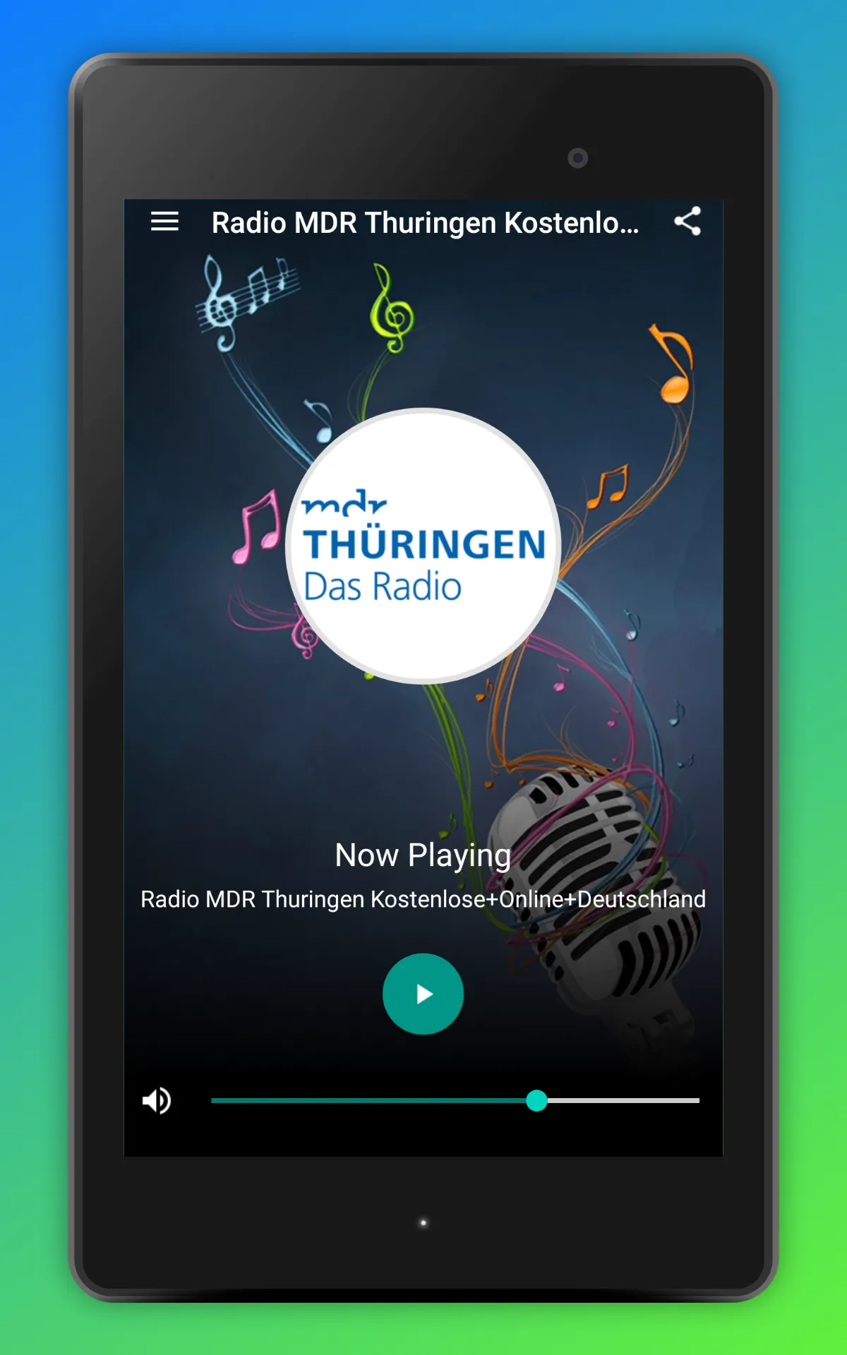 MDR Thüringen Radio App Online | Indus Appstore | Screenshot