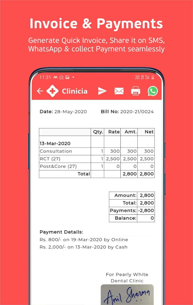 Clinicia - Practice Management | Indus Appstore | Screenshot