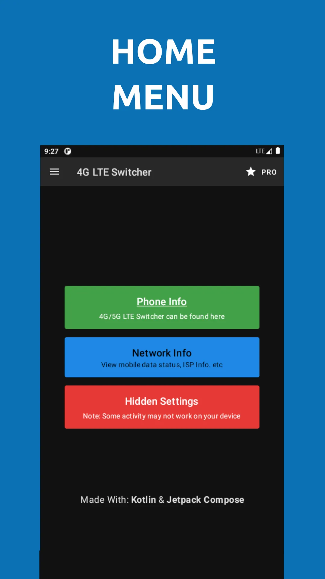 4G LTE Switcher 2 | Indus Appstore | Screenshot