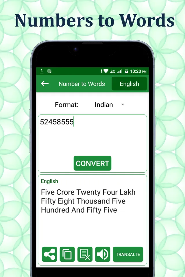 Numbers to Words Converter | Indus Appstore | Screenshot