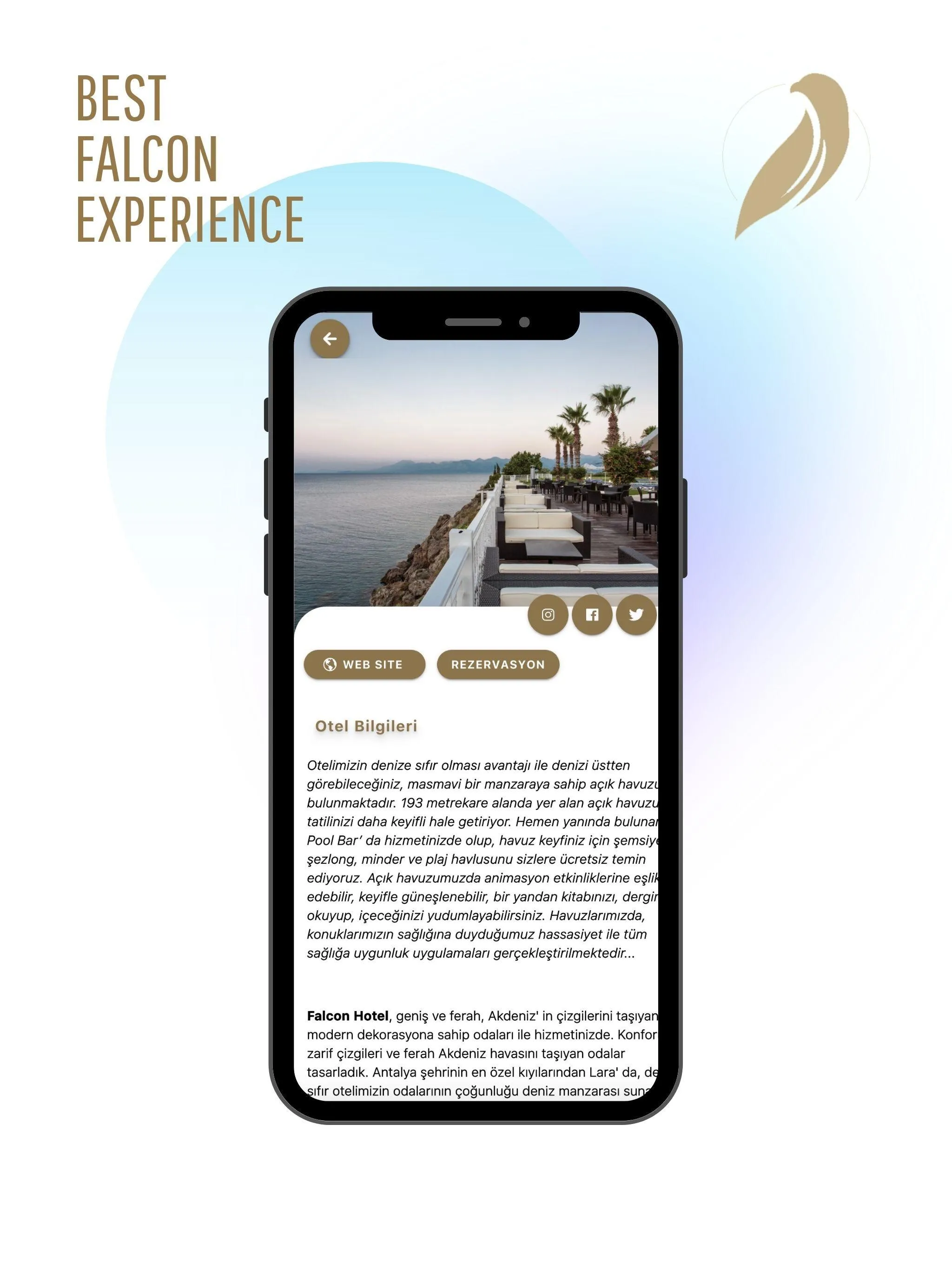 Falcon Hotels | Indus Appstore | Screenshot