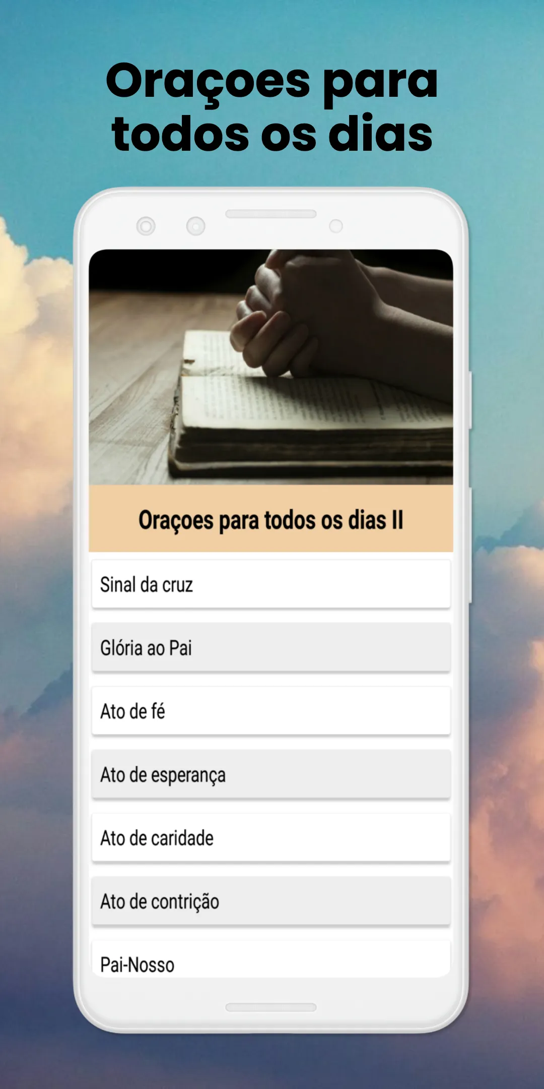 Oraçoes para todos os dias | Indus Appstore | Screenshot